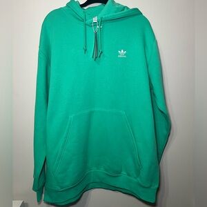 Adidas Men's Vibrant Teal Hoodie